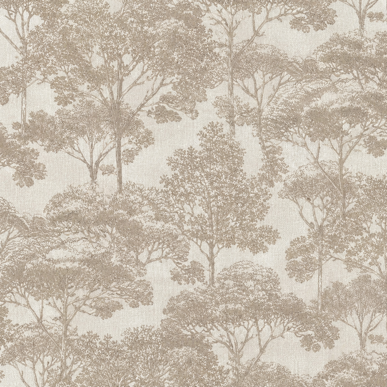Taupe Forest Silhouette Wallpaper 3