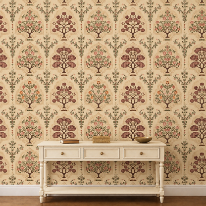Mughal Tree of Life Wallpaper