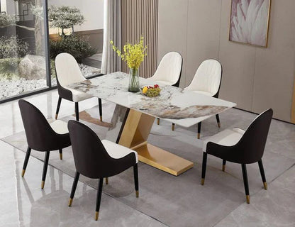 The Zee Marble top Dining table