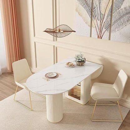 Royal White Luxurious Dining Table