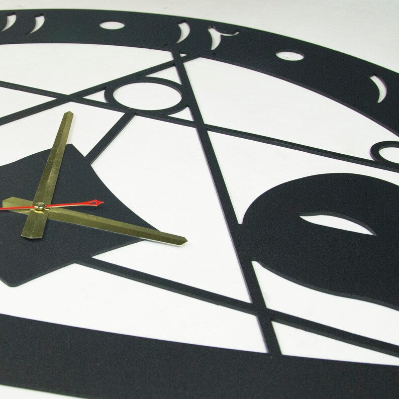 Fa Metal Islamic Wall Clock