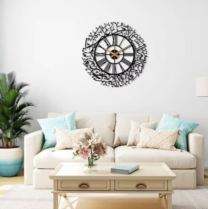 Assalamu Alaikum Islamic Metal Wall Clock