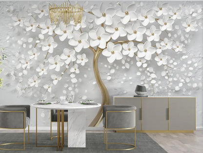 3D Look Tree Wallpaper