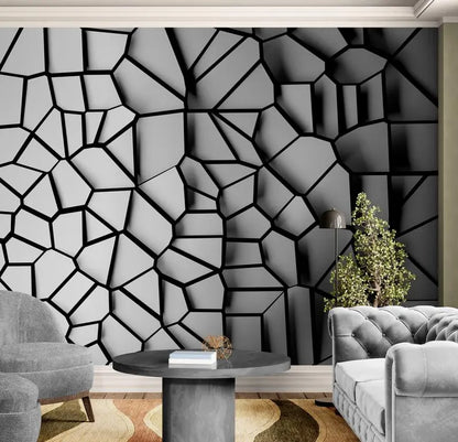 Geometric 3D Effect Wallpaper