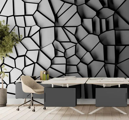 Geometric 3D Effect Wallpaper