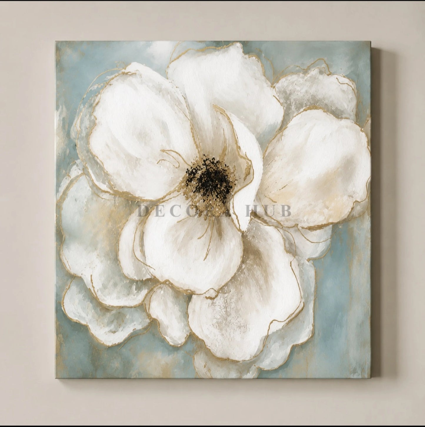 Ivoria Celeste Bloom Wall Art