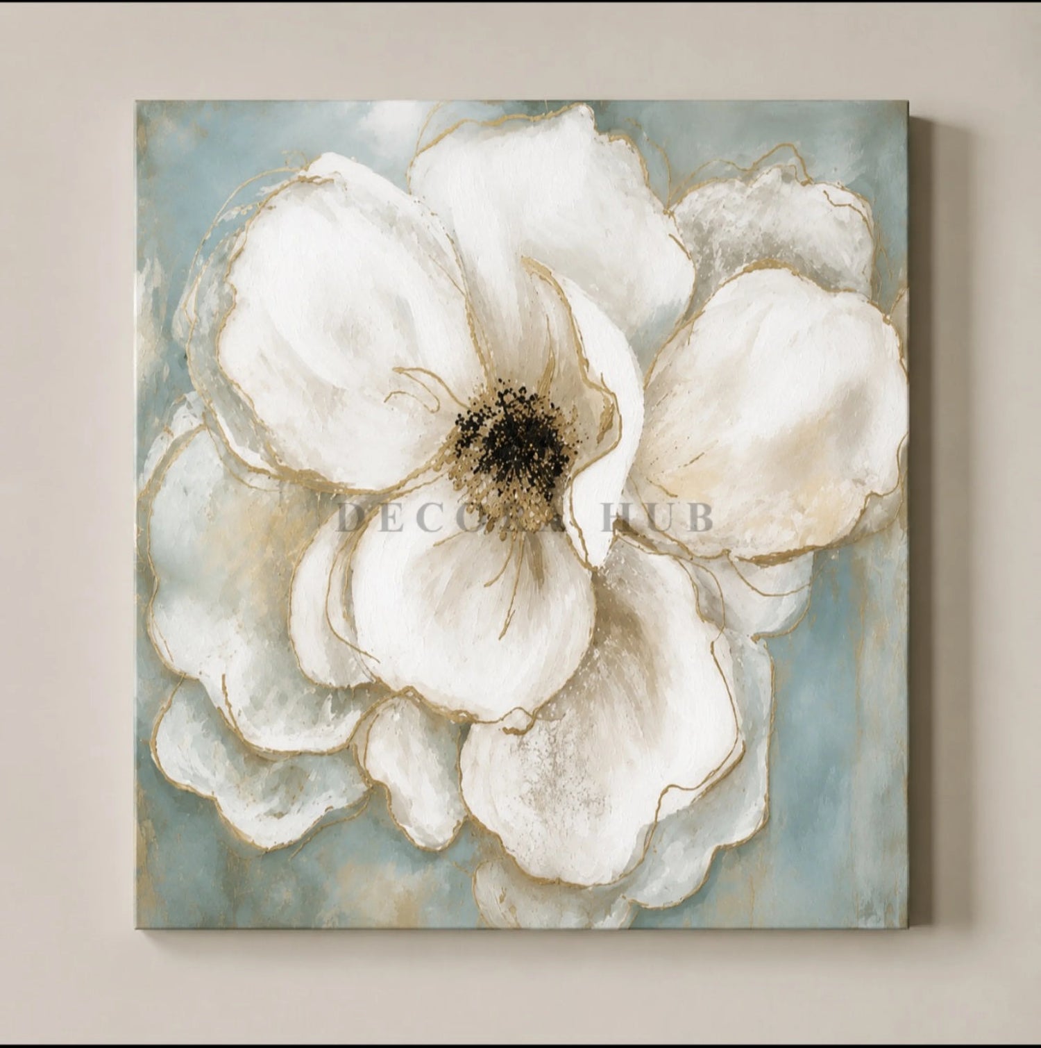 Ivoria Celeste Bloom Wall Art