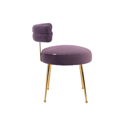 Purple Colour Fashionable Stylish Lounge Chair