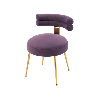 Purple Colour Fashionable Stylish Lounge Chair