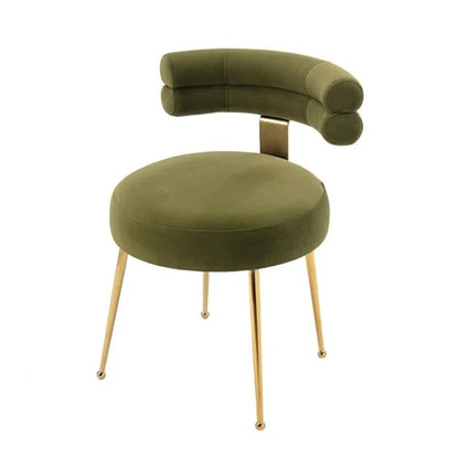 Emerald Green Colour Fashionable Stylish Lounge Chair