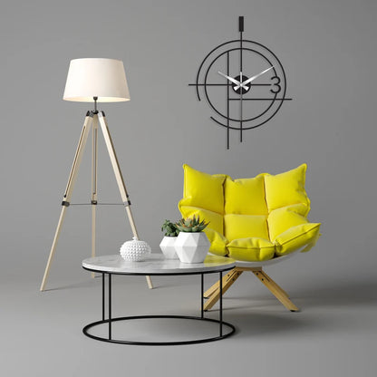 Luxurious Living Room Wall Clock