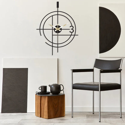 Luxurious Living Room Wall Clock