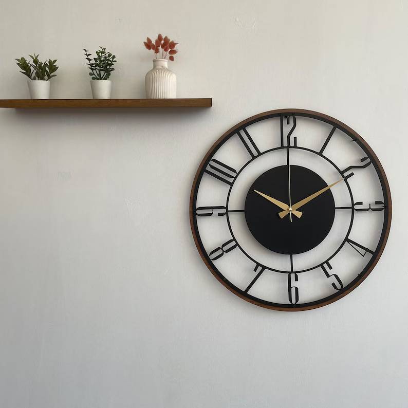 mid Century Modern Wall Clock