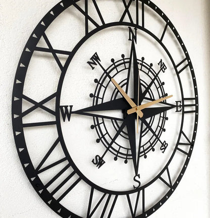 Black Luxurious Wall Clock