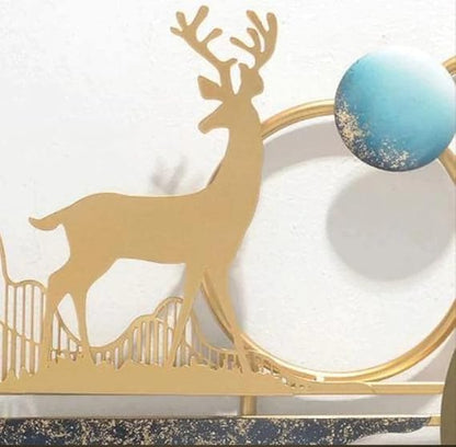 Beautiful Deer Decorative Wall Clock