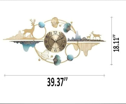 Beautiful Deer Decorative Wall Clock