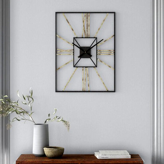 Square Shape Luxurious wall Clock