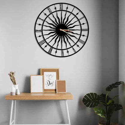 Black Thunder Decorative Wall Clock