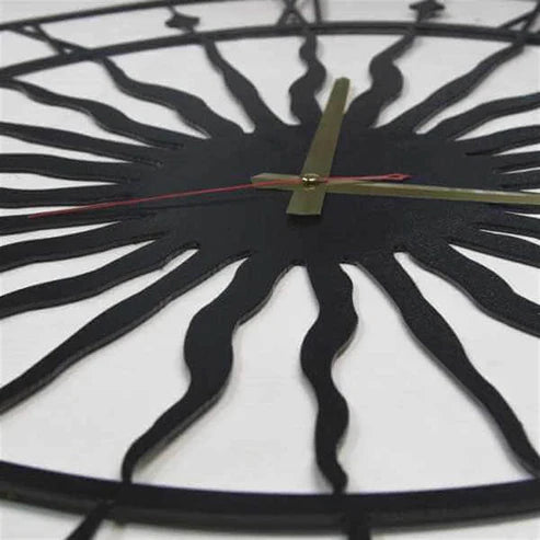 Black Thunder Decorative Wall Clock