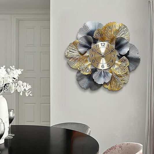 floral Decorative Wall Clock