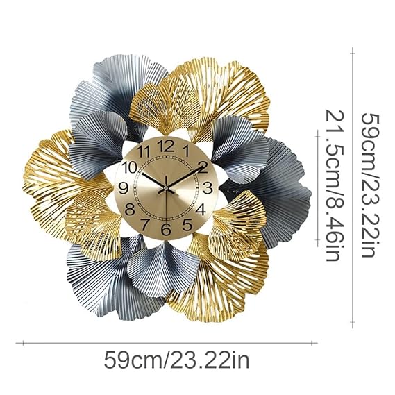 floral Decorative Wall Clock