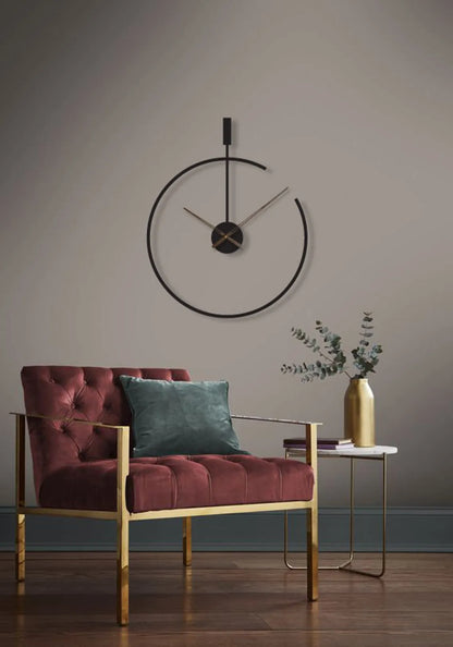 Black Designer Wall Clock