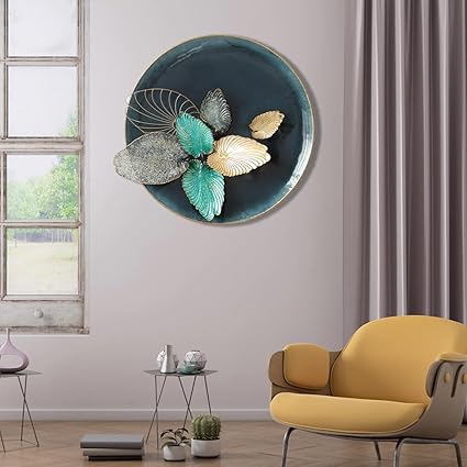 Flower Leaf Metal Wall Art