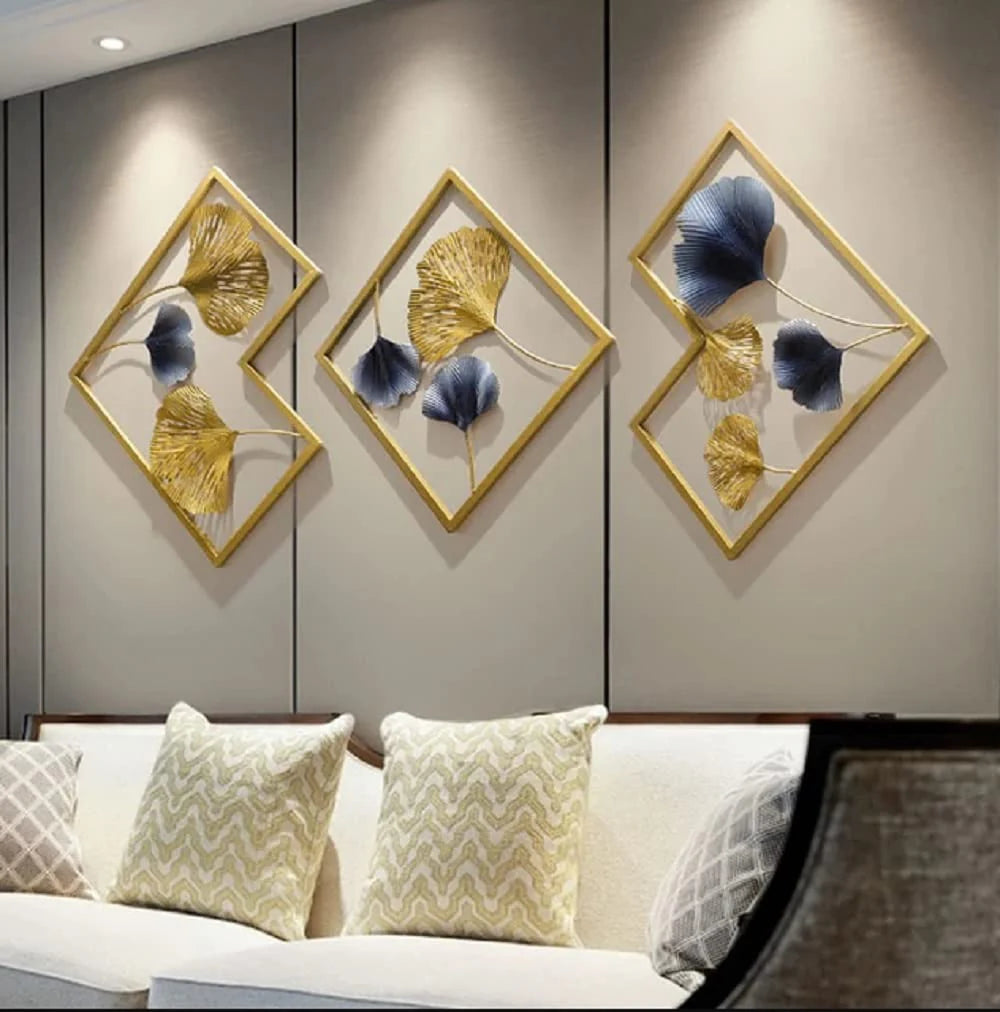 Set Of 3 Living Room Wall Art