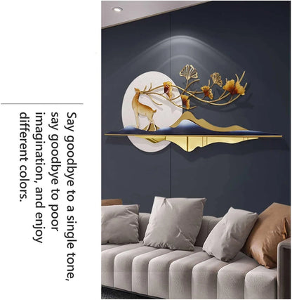 Pinnacle Luxury Landscape Metal Wall Decor