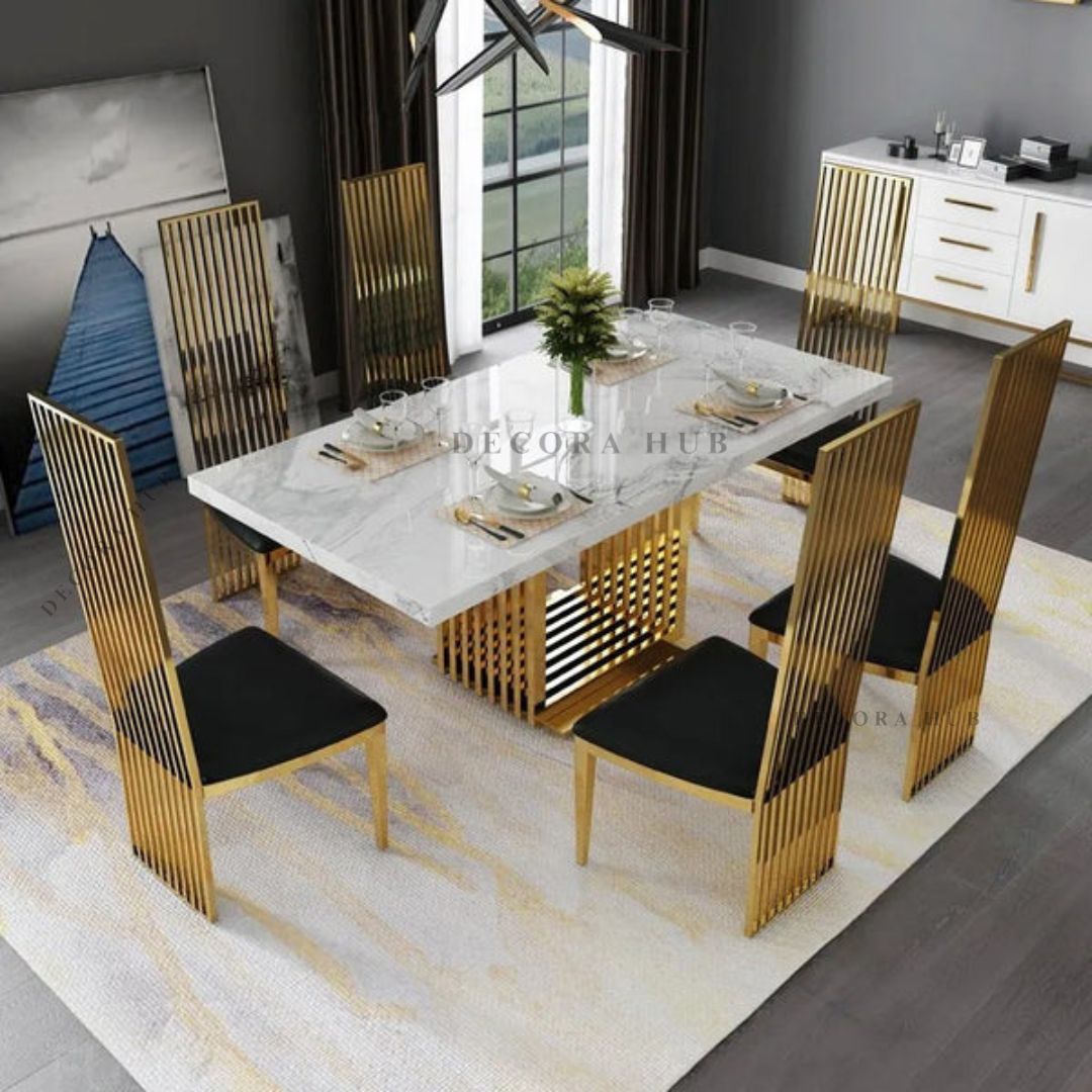 Multi-U Luxurious Dining Table – side view