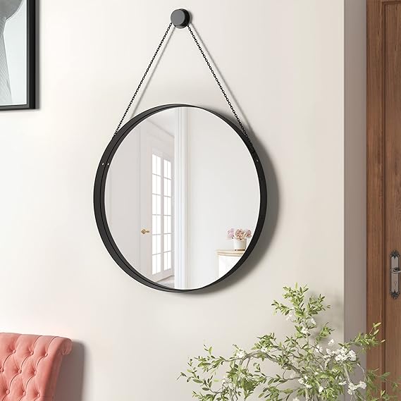 Decorative Round Hanging Mirror