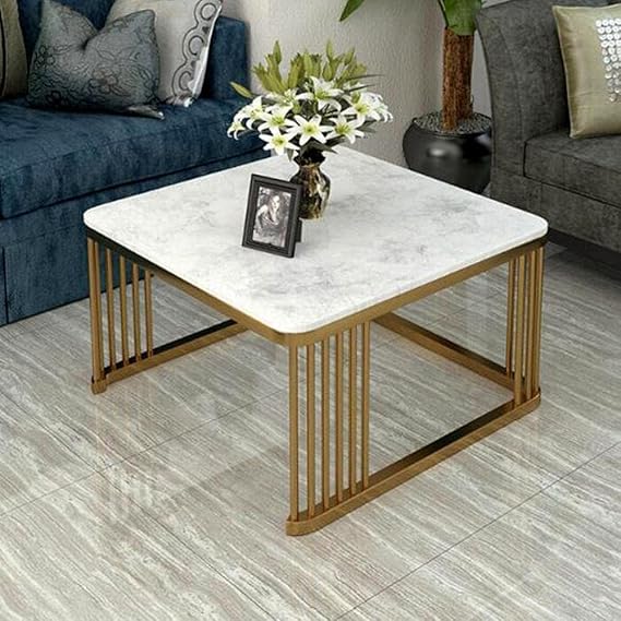 Luxurious White Nesting Table