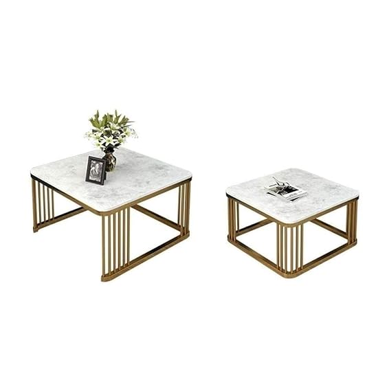 Luxurious White Nesting Table