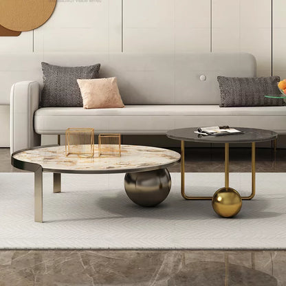 Minimalist White And Black Nesting Tables