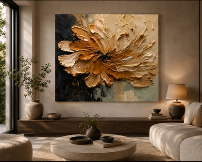 Noctra Aureum Textured Wall Art