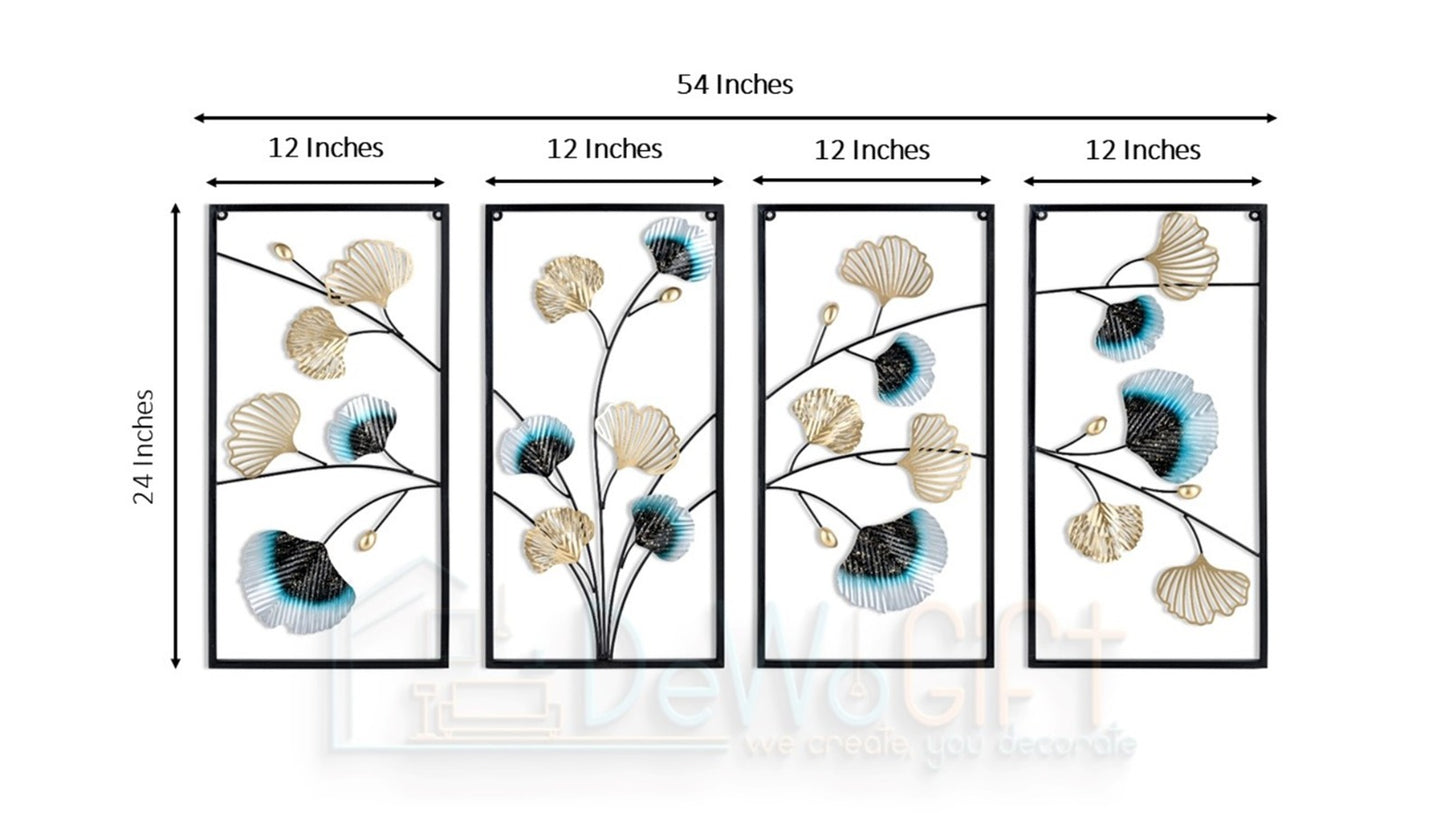 Beautiful Modern Design Wall Art Set Of 4 pc
