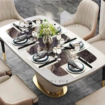 Roman Luxurious Dining Table – full view