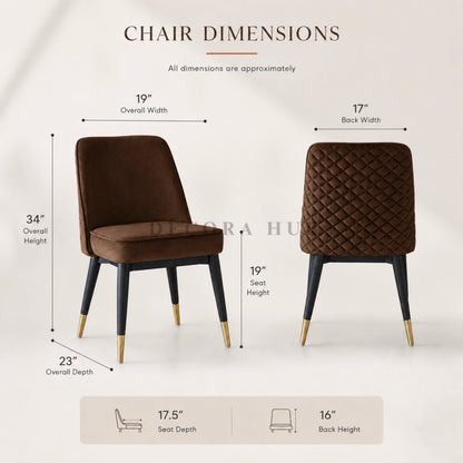 Siena Brown Dining Chair