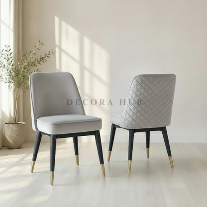 Grey dining chair