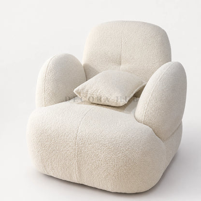 Snowdrop Nording Cloud Accent Armchair for Living Spaces - Armchair