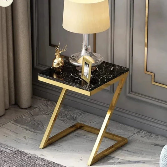 Z Shape Decorative Side Table