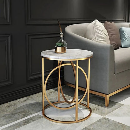 Ring Shape Luxurious Side Table