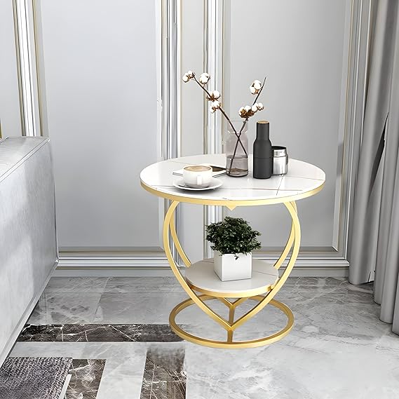 Double-Heart Side Table