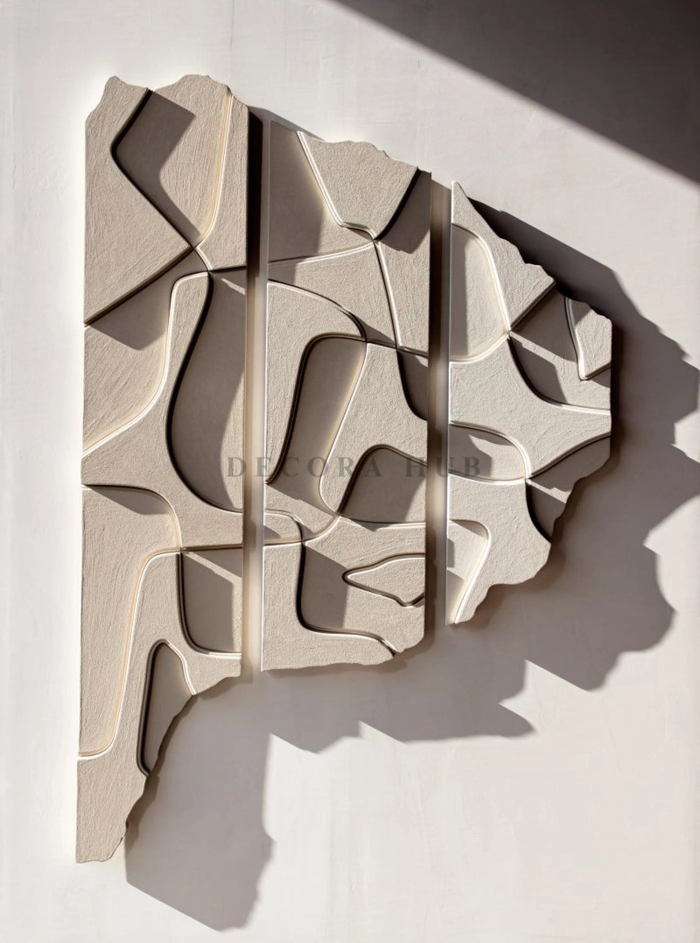 Terrascape – Sculpture beige Textured Wall art
