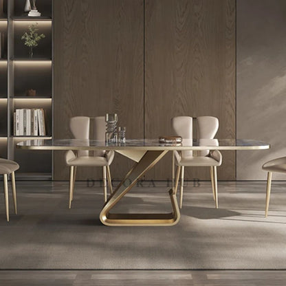 The Imperial Luxurious Dining Table – side view