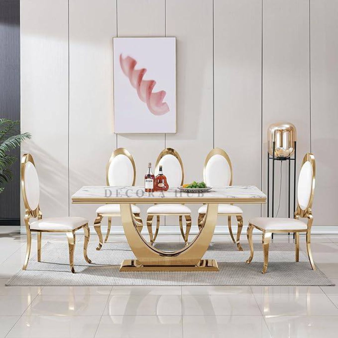 The Sterling Metal Dining Table