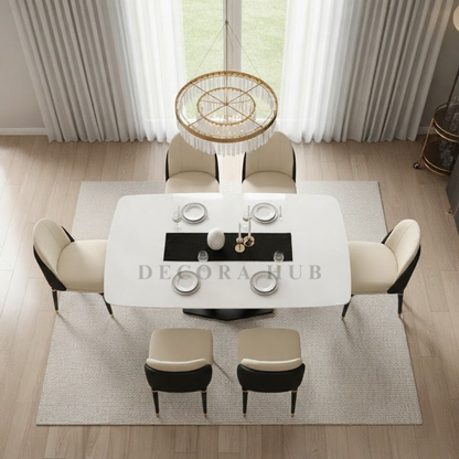 The Titan Shadow Dining Table – side view