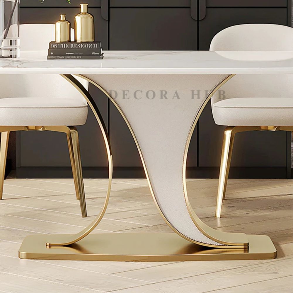 The X Luxurious Dining Table – detail view