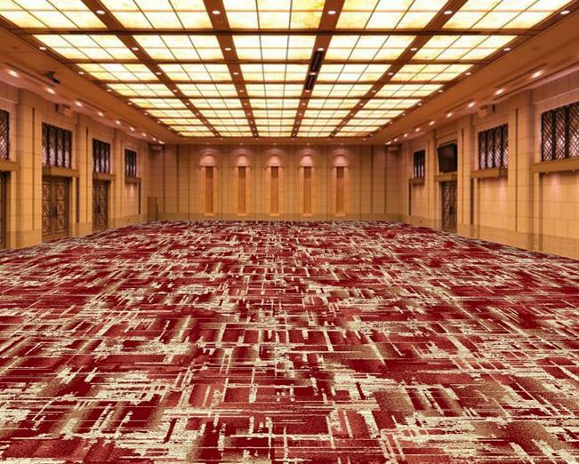 Urban Red Wall To Wall Carpet