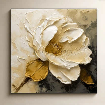 Velora Ivory Bloom Wall Art